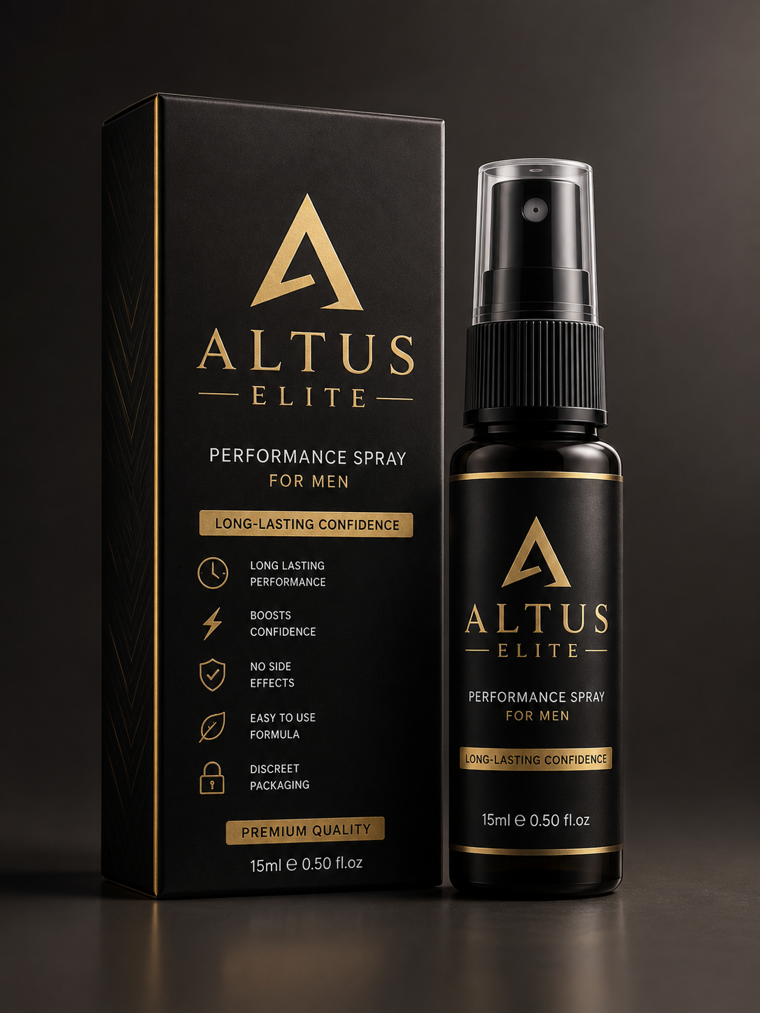 ALTUS ELITE Premium Performance Spray for Men – 15ml